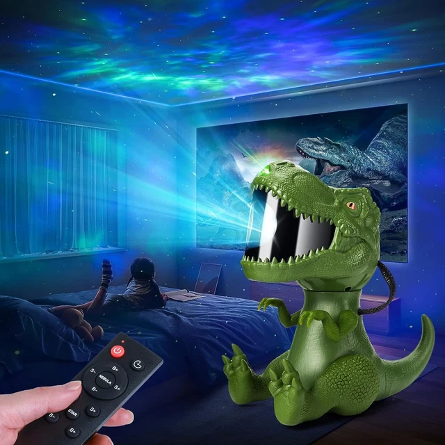 DINOSAUR GALAXY STAR Projector Music Player Bluetooth Kids Night Light