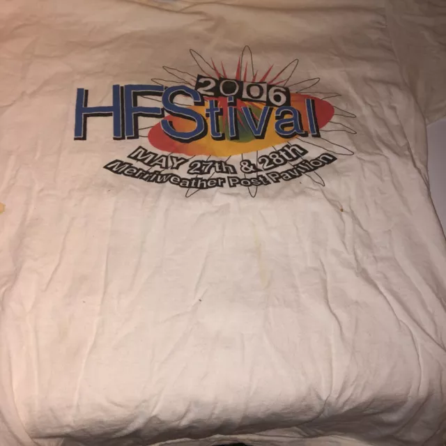 2006 HFSTIVAL CONCERT T-SHIRT M Kanye West Joan Jett