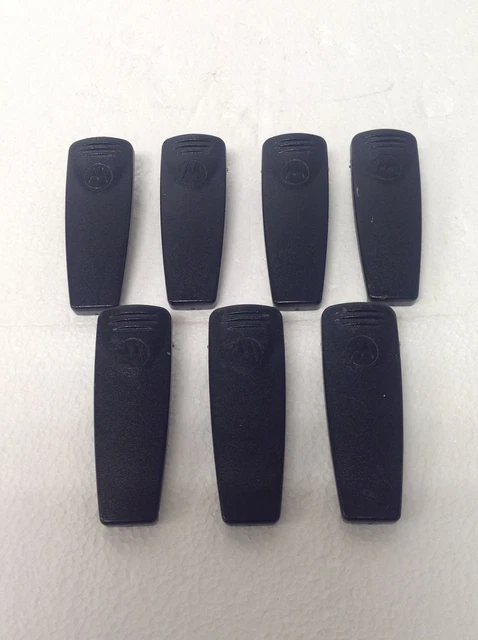 Lot of 7 Motorola 4285503D Radio Belt Clip WORKING FREE SHIPPING QTY available