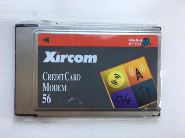 Xircom - Credit Card Modem 56 - PCMCIA Global Access Card