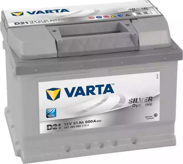 Batterie VARTA Silver Dynamic 61Ah / 600A (D21)