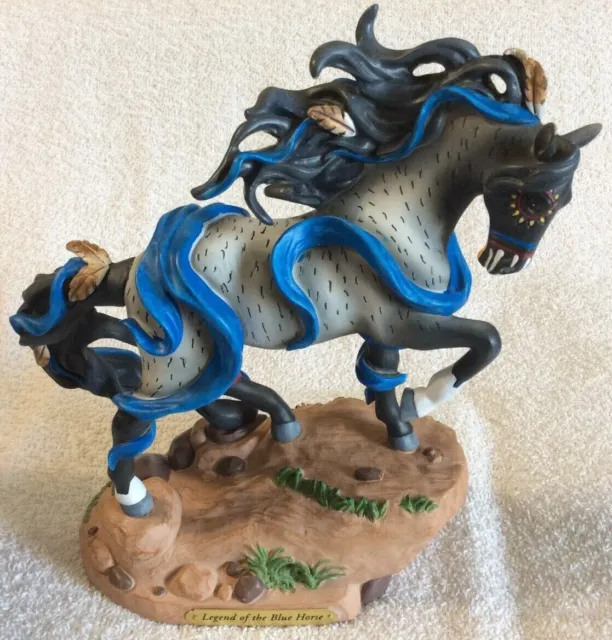 The Trail of Painted Ponies Legend Of The Blue Horse 1E/021 Opened with box