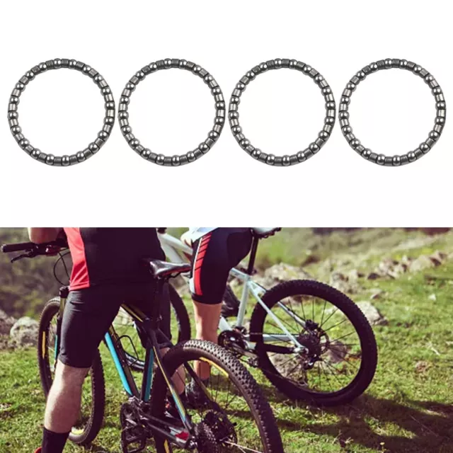 High Quality Caged Ball Bearing Race Set for Improved Cycling Performance