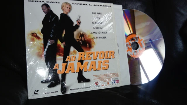 LASERDISC-AU REVOIR A Jamais-Geena Davis-Samuel L Jackson-Vf-500575