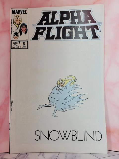 Alpha Flight #6- 1984, John Byrne, Snowbird, Marvel, FN/VF!