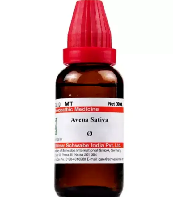 Dr Willmar Schwabe India Avena Sativa Q Mother Tincture 30 ml