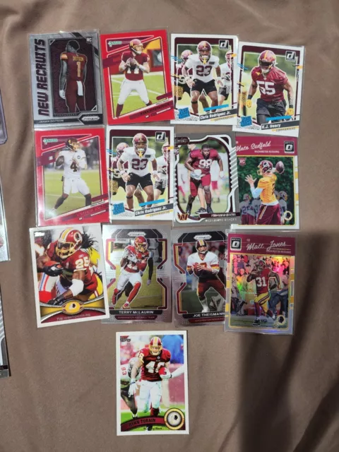 Sam Howell Washington Commanders Rookie & Insert Lot of 22 Cards