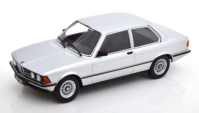 KK Scale 1:18 BMW 323i E21 ARGENT 1978 Modèle - KKDC180653
