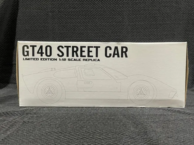 GMP Ford GT40 Street Car Limited Edition 1:12 Scale 1 of 100 (Red)