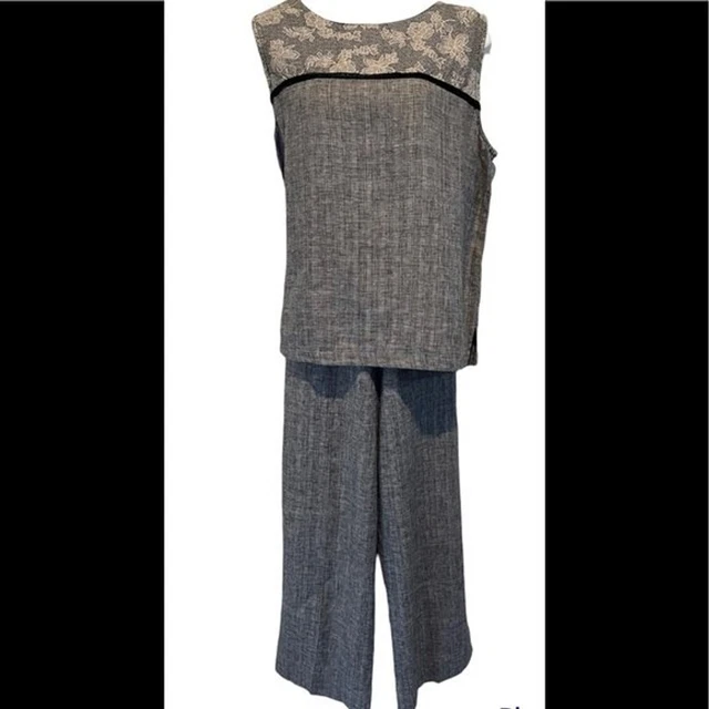 HOT COTTON 2 piece Marc Ware Woven Linen