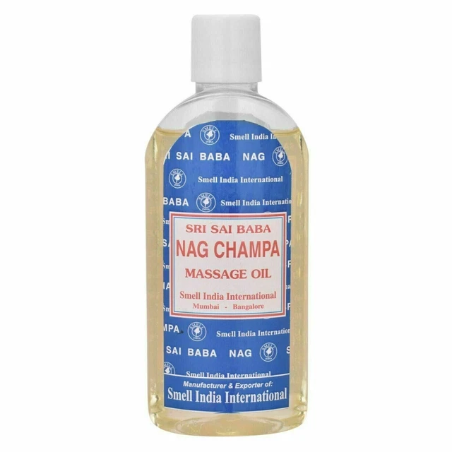 Shree Sai Baba Nag Champa Massage Oil 100ml Set of 5 pcs