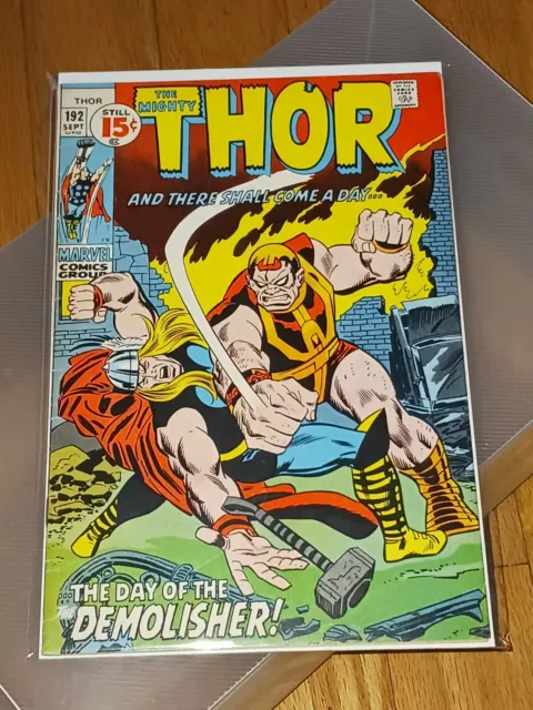 The Mighty Thor 192 Marvel Comics 1971 2nd Durok the Demolisher John Buscema