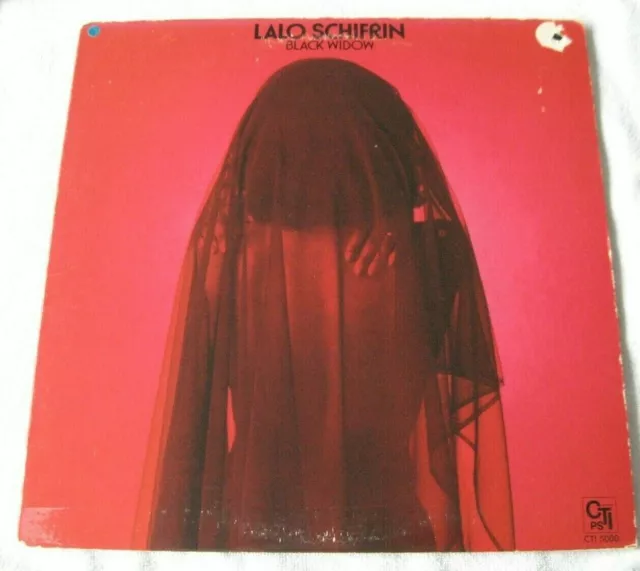 LP  LALO SCHIFRIN, Black Widow, US Print, CTI Rec. 1976 Near Mint - VERY RARE!!!