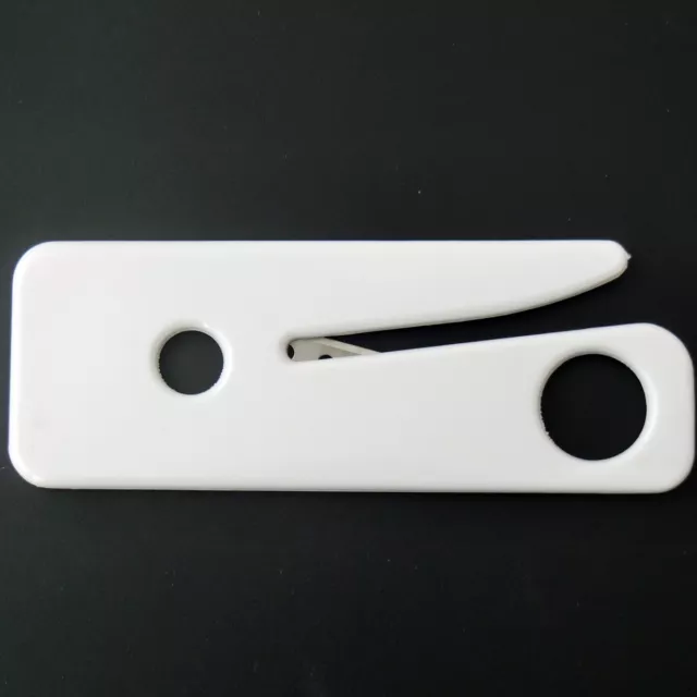 1 Pcs Elysaid Seatbelt Cutter Seat Belt Cutter White