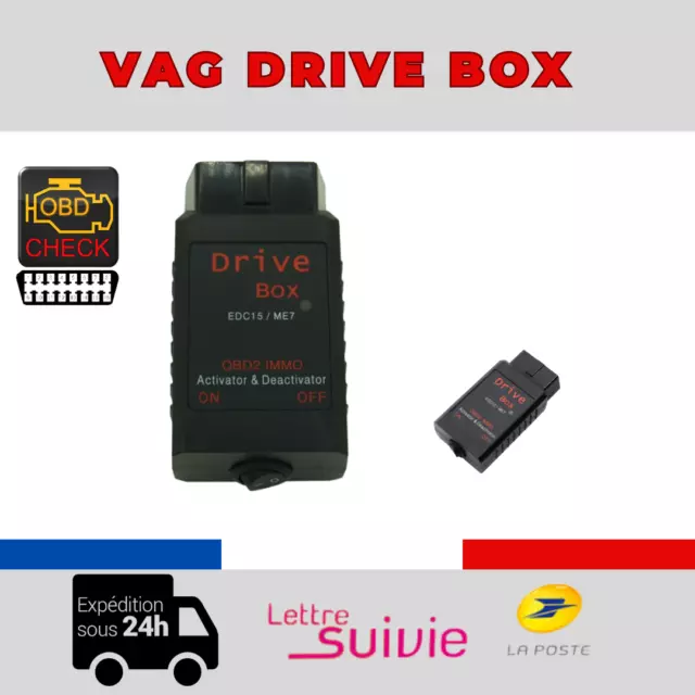 Vag Drive Box Desactivation Anti-Demarrage Immo Pour Vw, Audi, Seat, Skoda