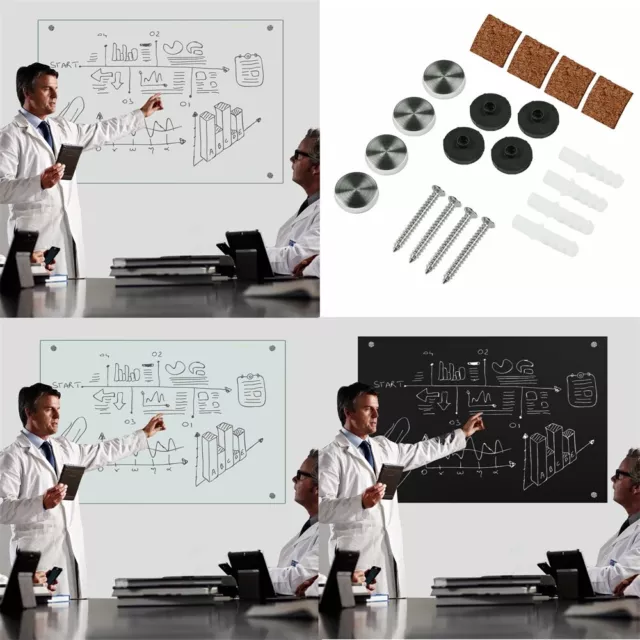 Whiteboard Glastafel Pinnwand Sicherheitsglas Memoboard ESG Wandtafel Glasboard