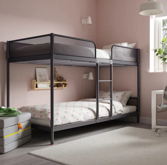 IKEA TUFFING BUNK bed frame Dark Grey £59.00 PicClick UK