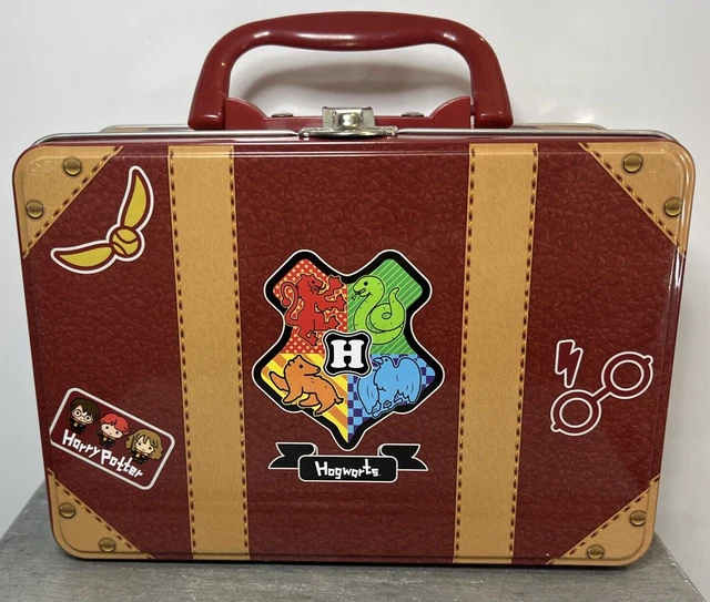 HARRY POTTER LUNCH Box EMPTY Collectable Tin Container Display EUR 33
