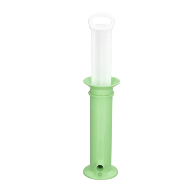 (Green)Baby Food Pouch Maker Clear Scale Portable Professional Fruit Puree