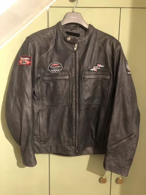 Triumph Motorcycle Jacket - 100% Leather