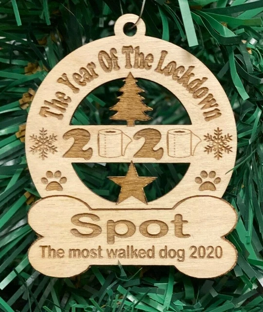 Décoration d'arbre de Noël personnalisée de qualité, nouveauté, idée de Noël
