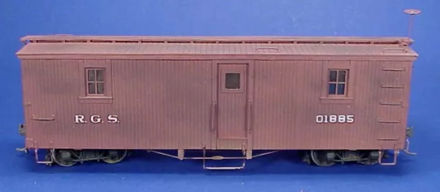 On3/On30 RIO GRANDE SOUTHERN OUTFIT CAR #01885 WISEMAN MODEL SERVICES KIT