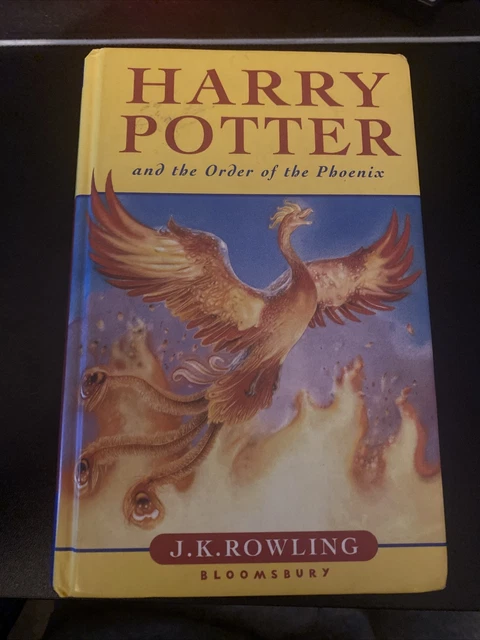 HARRY POTTER AND the order of the phoenix First Edition Bloomsbury £12. ...