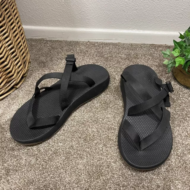 CHACO TEGU SPORT Sandals Men's Size 14 Slip On Backless Slides Black ...