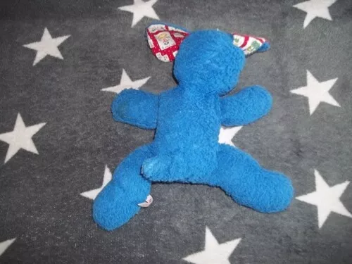 ♥ Vintage Kuscheltier ♥ Käthe Kruse ♥ Hund ♥ Frottee ♥ Retro Stofftier ♥ Blau ♥