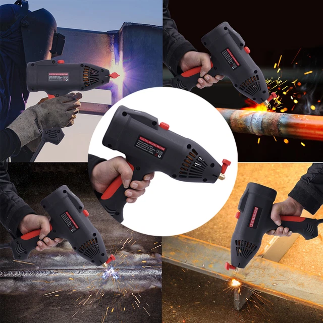 220V Portable Automatic Welder Handheld Welding Machine Kit With Digital Display