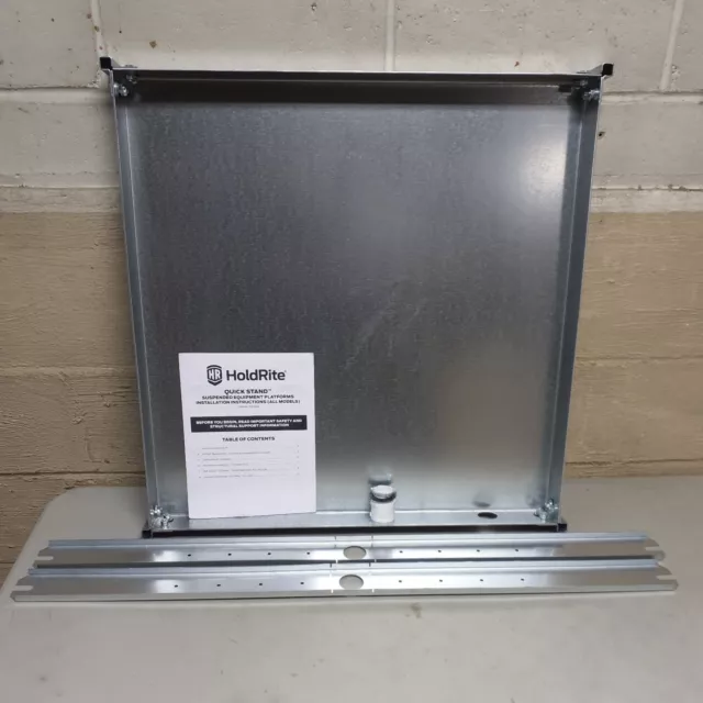 HOLDRITE 50-SWHP Ceiling Mounted Suspended Water Heater QuickStand W/ Drain