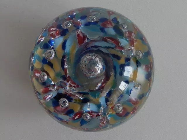 Murano Millefiori Glas Briefbeschwerer Paperweight Massiv 830g TOP !!! RAR !!! 3