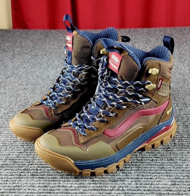WOMENS VANS ULTRARANGE Exo Hi GoreTex MTE3 Defcon Hiking Navy Brown