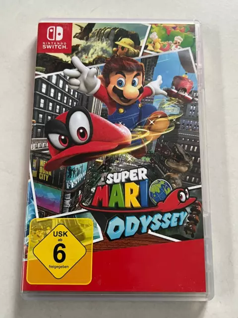 Nintendo Switch Super Mario Odyssey LEERHÜLLE ohne Spiel