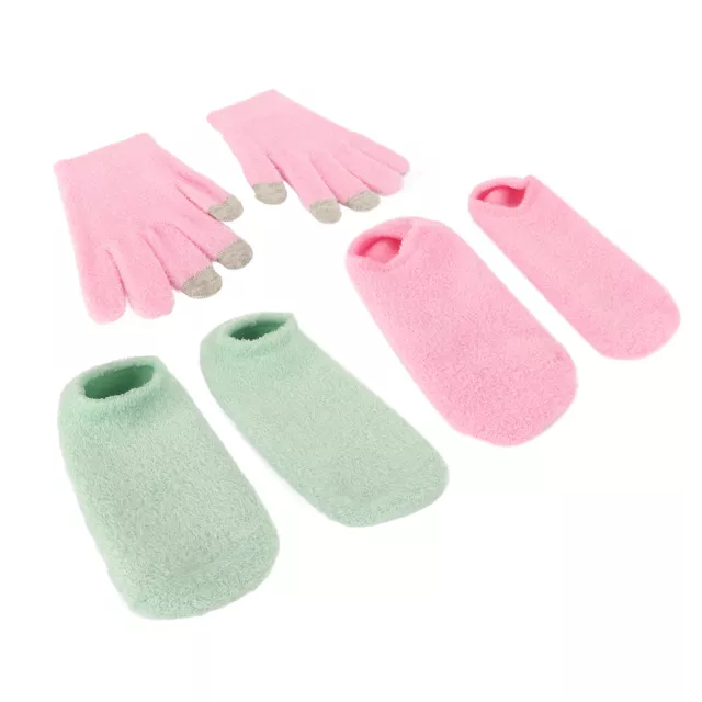 Moisturizing Gel Socks Touch Screen Skin Care Repairing Reusable Gel Glove F HPT