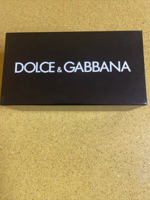 Dolce & Gabbana black Gift Storage EMPTY BOX ONLY , See Photos
