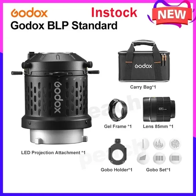 Godox BLP BFP Led Projection Attachment Photography Light Condenser Art Effects