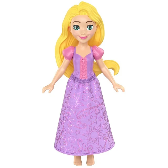 MATTEL DISNEY PRINCESS Raperonzolo Mini Bambola Dress-Up Set 3+ Anni ...