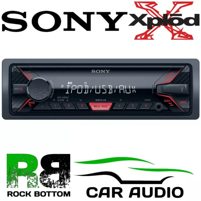 SONY Autoradio DSX-A410BT - Bluetooth - USB - 4 x 55W - ExtraBass