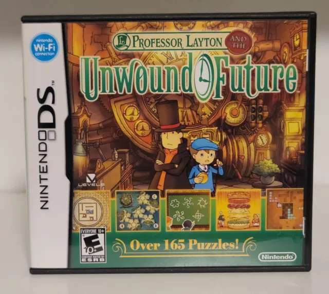 Professor Layton and the Unwound Future (Nintendo DS, 2010) - Combine Shipping