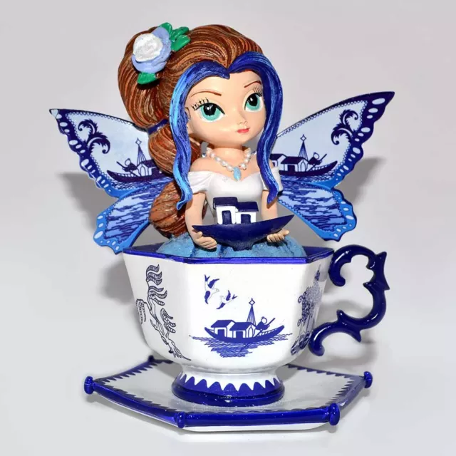 Jasmine Becket-Griffith Blue Willow A Lasting Lifelong Journey Fairy figurine