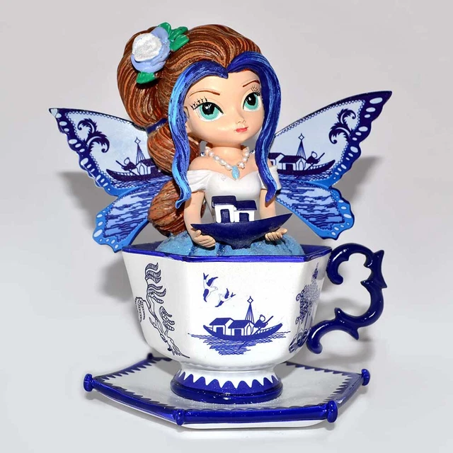 Jasmine Becket-Griffith Blue Willow A Lasting Lifelong Journey Fairy figurine Jasmine Becket-Griffith Blue Willow A Lasting Lifelong Journey Fairy figurine