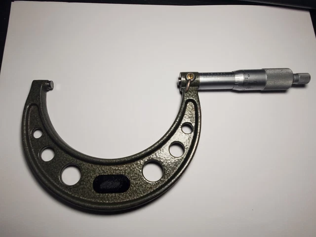 Mitutoyo 3"- 4" Outside Micrometer 103-218