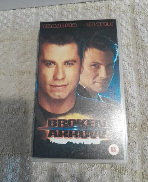 20TH CENTURY FOX Broken Arrow (1997) VHS PAL 15 Action Adventure - Dir ...