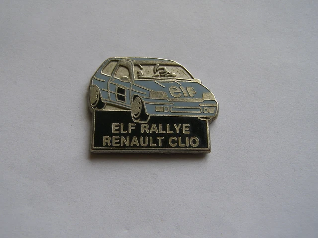 RENAULT 19 AUTO PIN GEPRÄGT GOLDIG CHAMADE ARTHUS BERTRAND (Gebraucht
