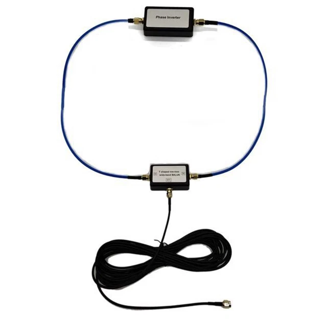 10kHz to 30MHz HF VHF Response Up To 300 MHz Low-Loss Wide-Band Balun Antenna