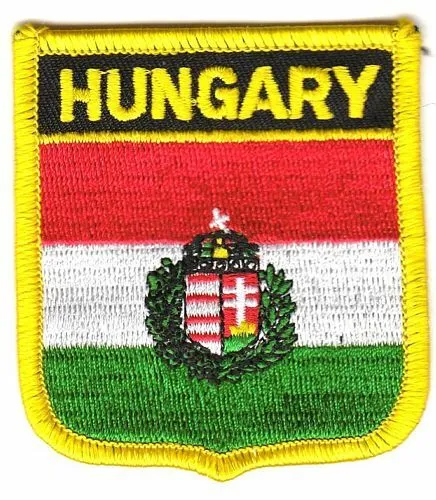 Wappen Aufnäher Ungarn Patch Flagge Fahne