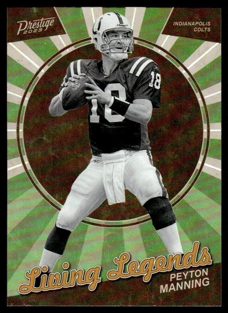 2023 Prestige Living Legends #LL-26 Peyton Manning Indianapolis Colts