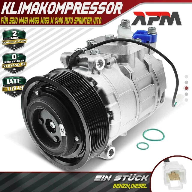 Compresseur De Climatisation BESTPRICE - Compatible Mercedes-Benz, Chrysler, NIPPONDENSO PV6, 12V - 5