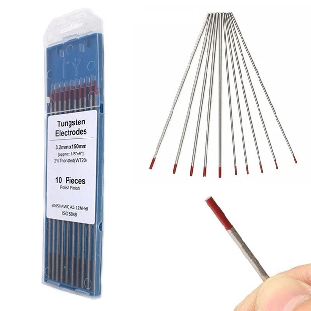 Simplify Your Welding Process with 10 Red Tip Thoriated Tungsten Electrode Rods